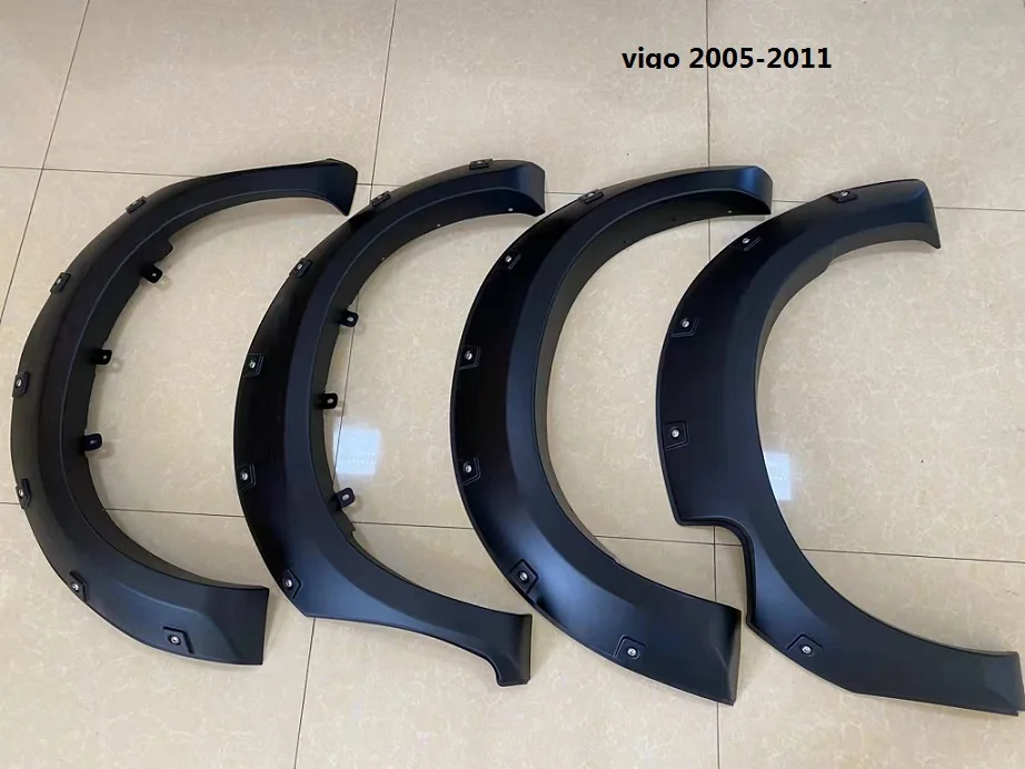 Auto Fender Flare Fit For HIlux Vigo 2008 2009 2010 2011 2012 2013 2014 Fenders Exterior Car Parts