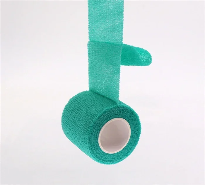 18 Farben buntes sportliches Wickelband, selbstklebende elastische Bandage, Hansaplast, Sportschutz, Knie, Finger, Knöchel, Handfläche, Schulter – Detail 6