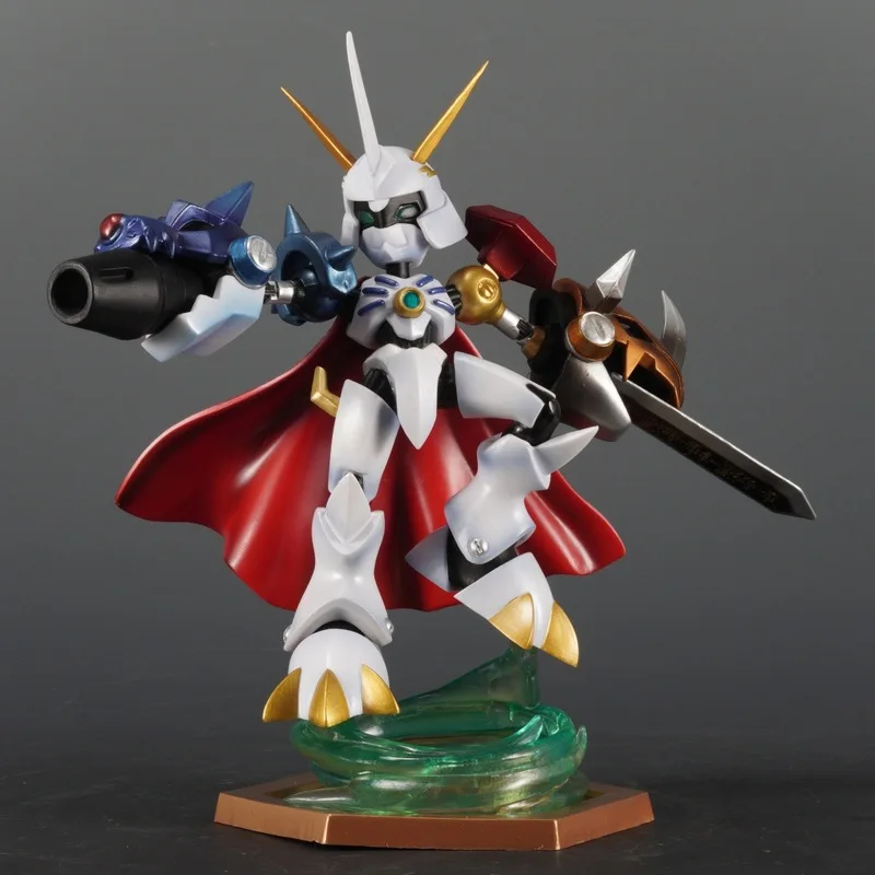Digimon Adventure Royalknights Series Omegamon versión Q figuras en miniatura de juguete coleccionar adornos periféricos de animé regalos de cumpleaños