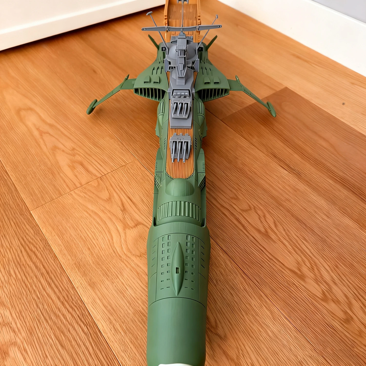 70cm 아카디아 우주 해적선 조립 모델, 정교하게 제작된 3D 프린팅 형성선박 정적 모델 키트 선박 장난감