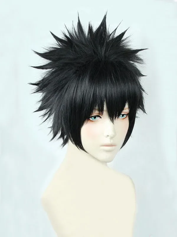 Academia Dabi Short Black Styled Cosplay Hair Wig