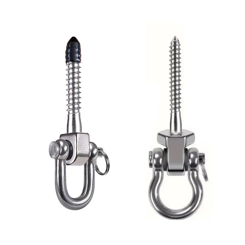 Durable Stainless Steel Heavy Duty Swing Hook Heavy Duty Easy Installation Yoga Hammock Hook Hanging Chair Hook Hanging Chairs