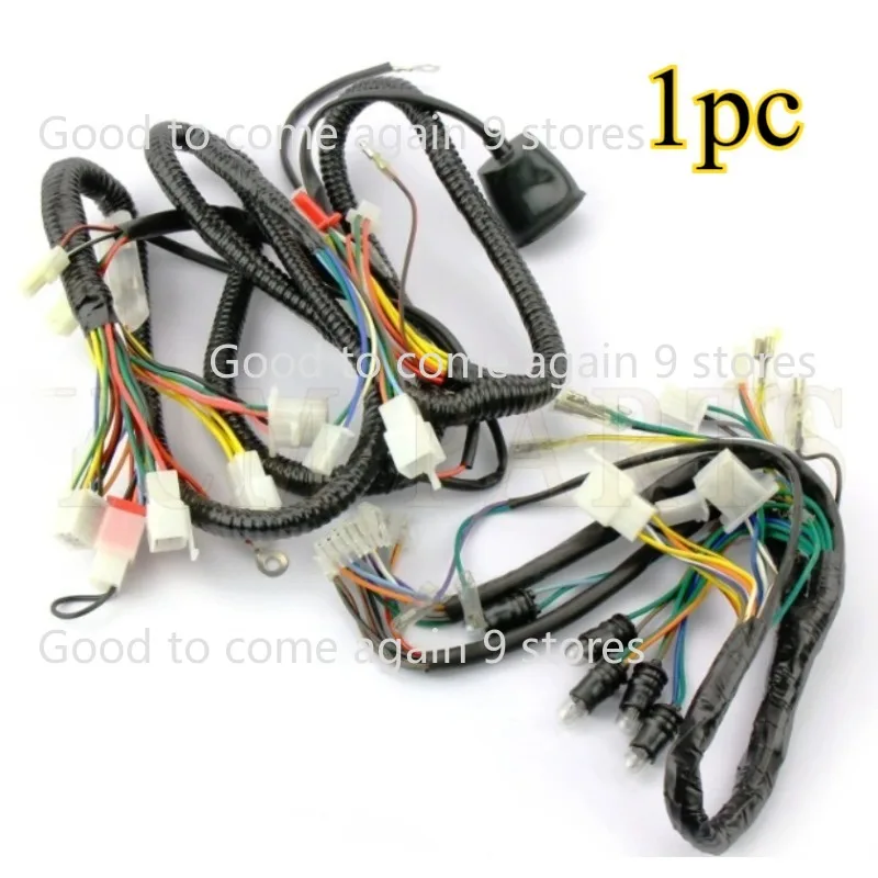 Wire Harness Wiring Assembly 8 Pole 5 Wires 11 Pole 6 Wires Fit for Chinese GY6 150cc Scooter Moped Motorcycle Accessories