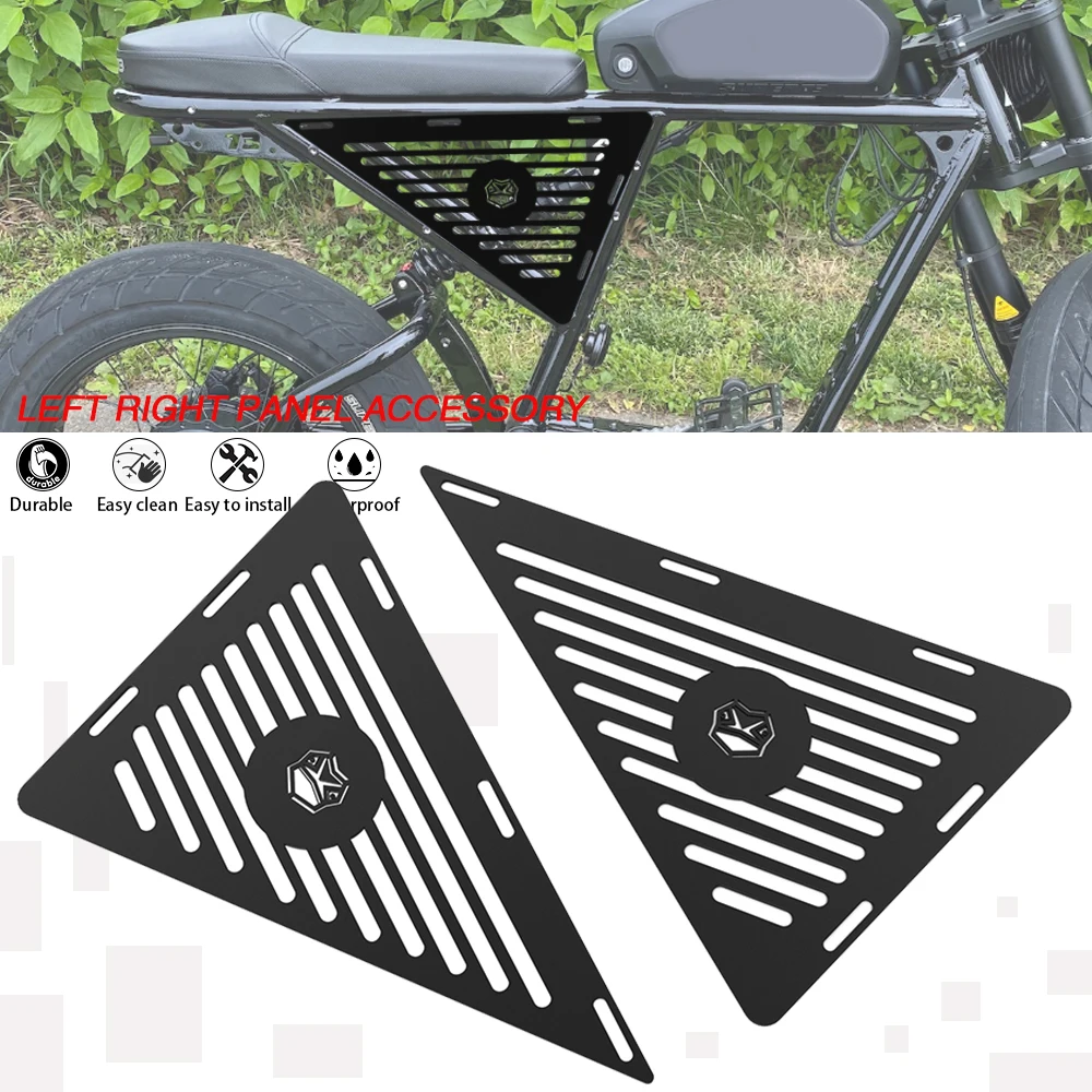 

For SUPER73 73/RX Super 73 RX Motorcycle Modification Rear Triangle Decorative ALUMINIUM Baffle Side Left Right Panel Accessory