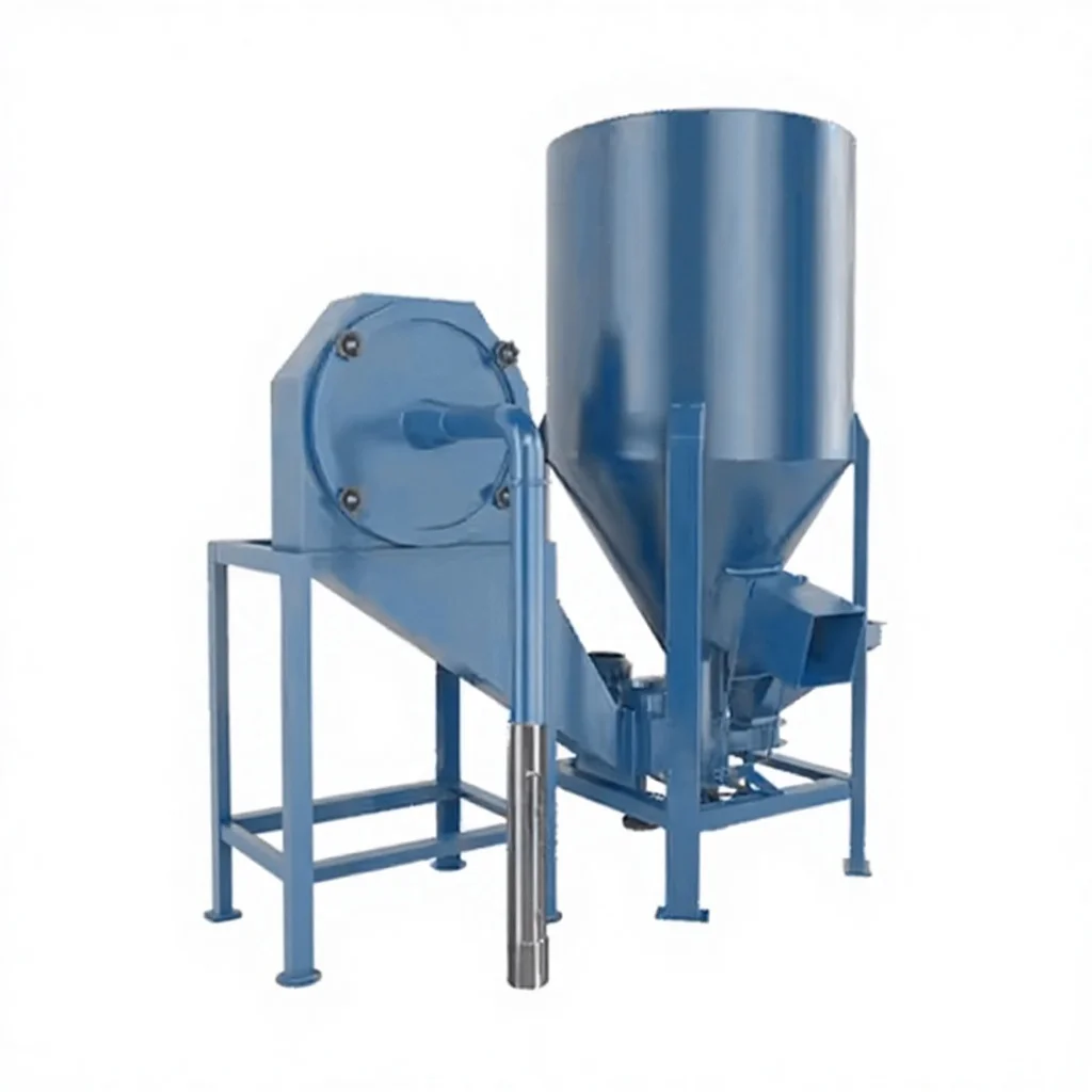 

LANE New Feed Crusher and Mixer Machine for Animal Feed Processing 1000kg/h Capacity CE ISO Certified