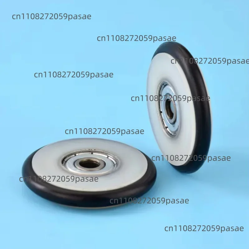 5Pcs 6x41x7mm Nitrile O-ring Rubber Soft Rubber Silent Nylon Blackboard Fishing Gear 626 Bearing Pulley Roller