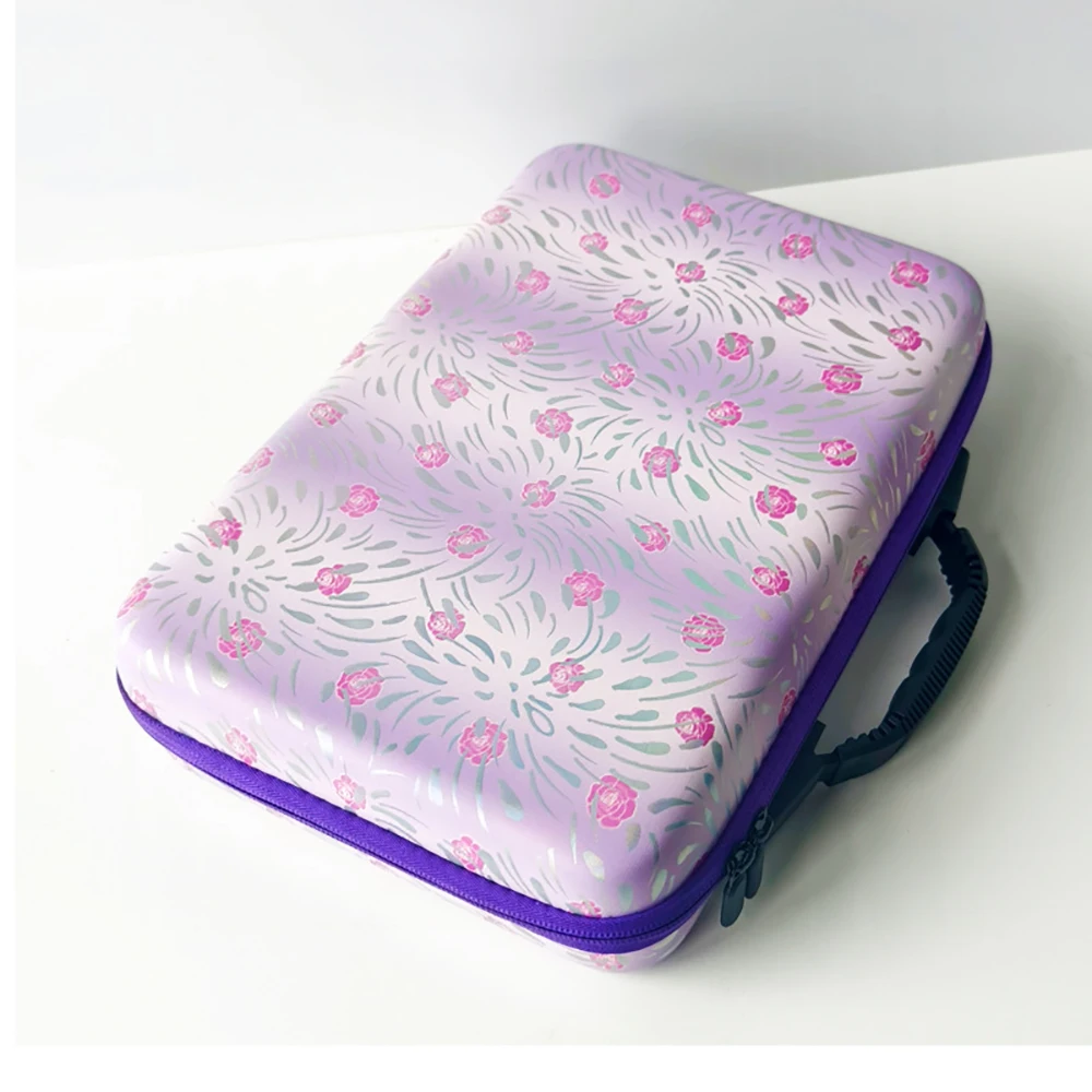 Diamant-Malerei-Zubehör-Tasche – Perlen-Aufbewahrungsorganisator, Kunstwerkzeug mit Stifttabletts, Aufklebern, DIY-Stylus für Stickerei, Mosaik