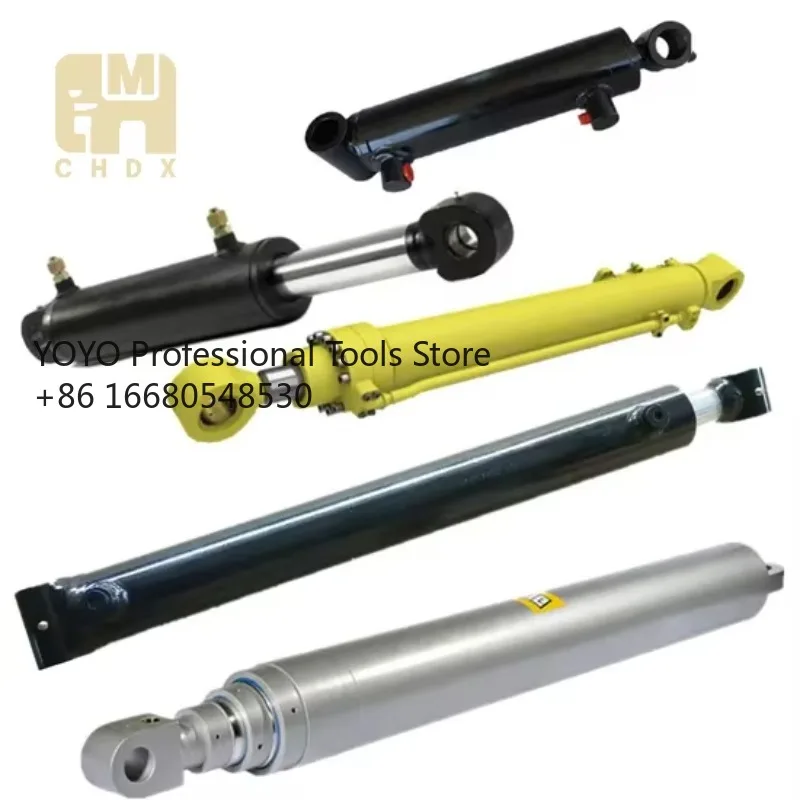 2KU Reliable Bulldozing Bucket Cylinder Parts Hydraulic Vibration Sprayer Forklift General Accessories Hydraulic Cylinder