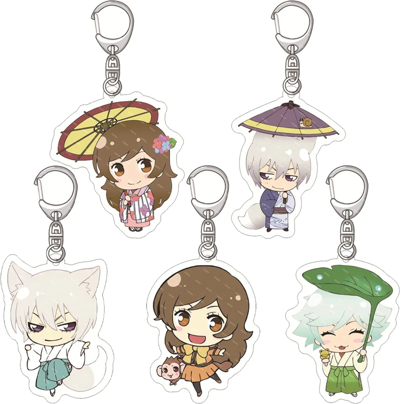 55MM Anime Kamisama Love Figur Nanami Momozono Tomoe Mizuki Mikage Yukiji Otohiko Acryl-Schlüsselanhänger Kawaii ‌   Weihnachtsgeschenke