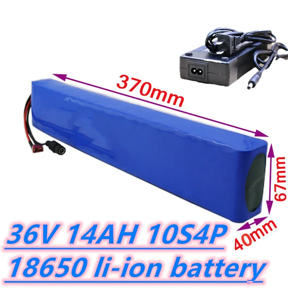 Li-ion Battery 36V 14AH Volt Rechargeable Bicycle 500W E Bike Electric Li-ion Battery Pack 36v Battery Electric Moped Scooter