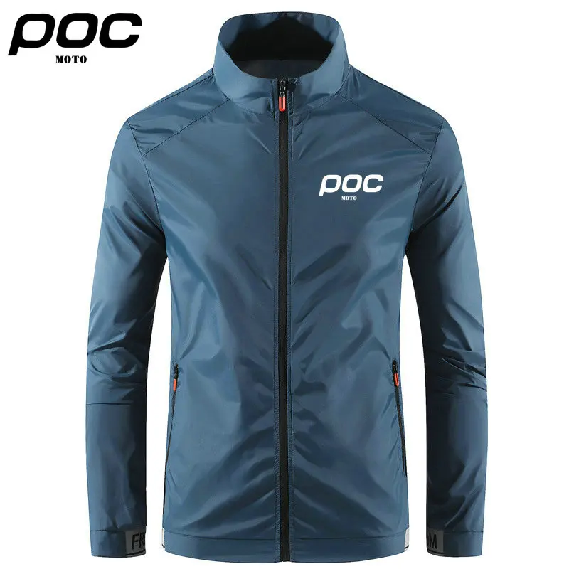 Chaqueta de ciclismo impermeable para hombre, cortavientos de manga larga, Anti-UV, para bicicleta de montaña, verano, 2023