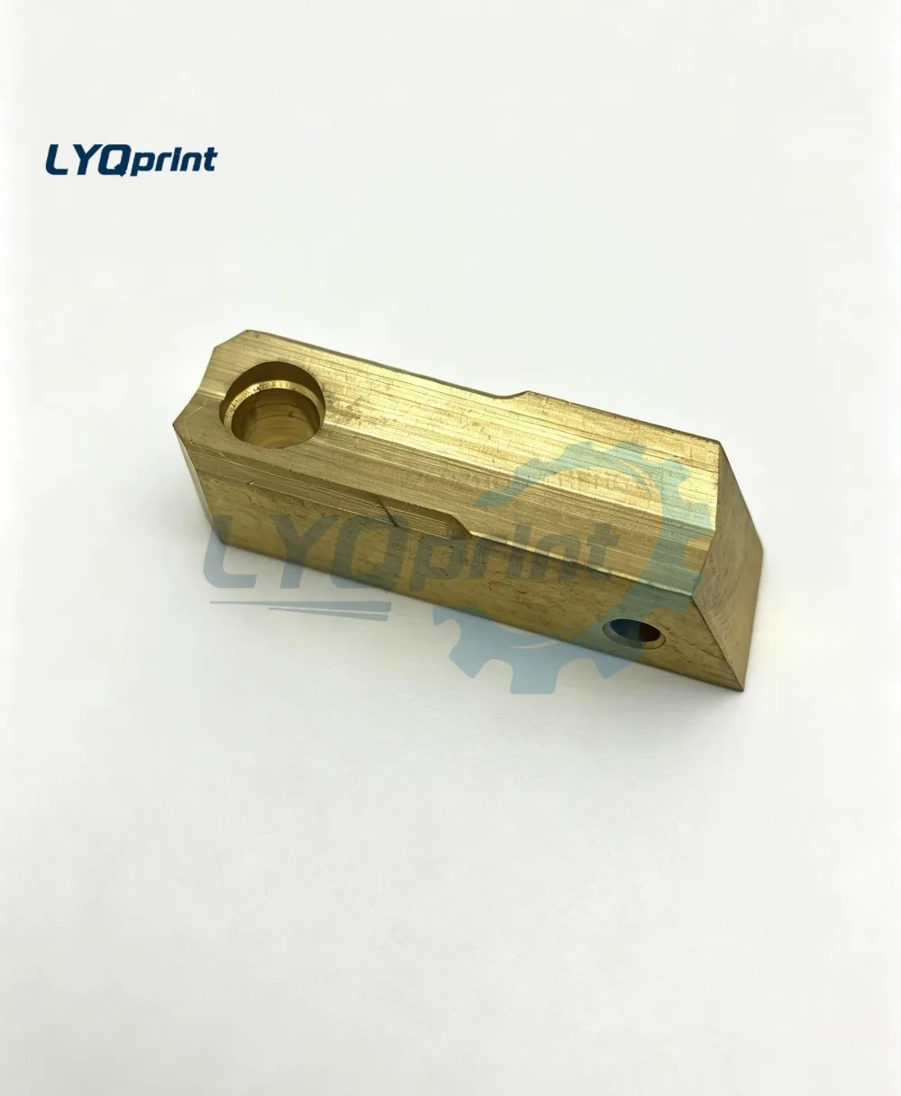For Roland R700 Printing Machine Ink Roller Bracket Copper Block Fork New Old Type Spare Part