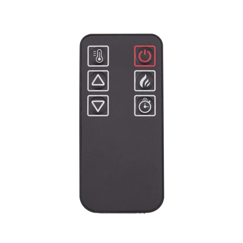 23" Electric Insert Heater With Remote Adjustable 4 Flame Brightness Log Set Low Noise 8H Timer Overheating Protection 1400W