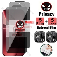 Privacy Anti Spy Peeping Hydrogel Film For OPPO Find X9 X8 Pro Screen Protector For OPPO Find X7 Ultra Camera Lens Soft Film