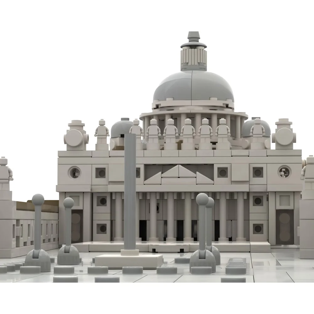 Gobricks MOC Saint Peter's Basilica Building Blocks Model Vatican Saint Peter's Basilica Architecture Bricks Assembly Toys Gifts