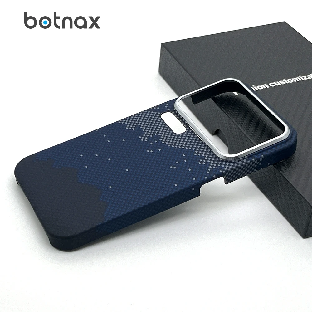 Carbon Fiber for Xiaomi 18 Pro Max Case Light Weight Anti-Scratch Mi 18 Pro Aramid Kevlar Fiber Cover Slim Skin Funda Coque