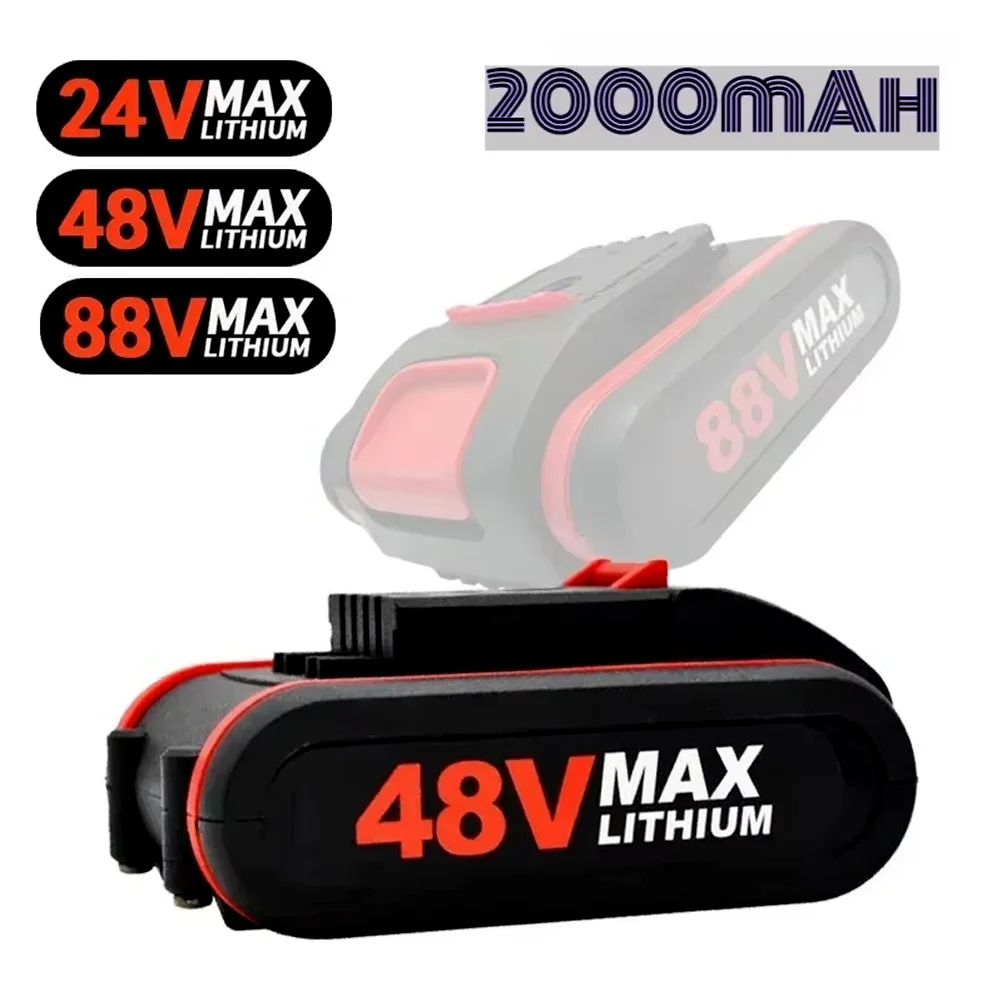 

For Worx Cordless Screwdriver Replacement Battery 88V 48V 24V Rechargeable Lithium Ion Battery