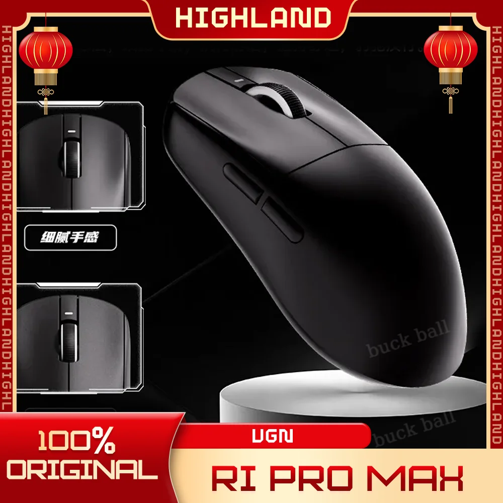 VGN VXE Dragonfly R1 Pro Max PAW3395 Wireless Mouse In Stock R1 SE Light weight Long Playtime Nordic52840 Ergonomics Gamer Mice