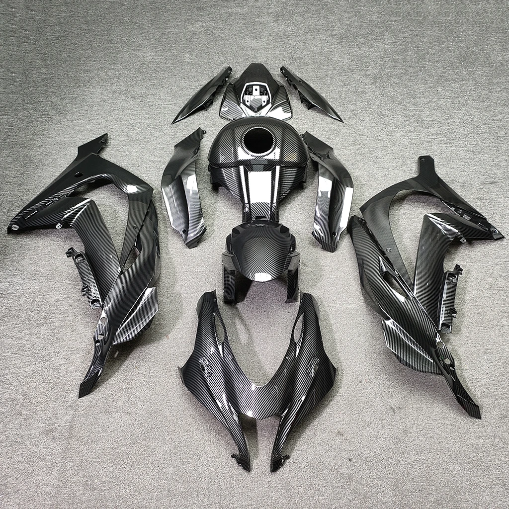 Carbon Fibre color Fairings Kit for Ninja ZX10R 2016 2017 2018 2019 2020 ZX-10R 16 17 18 19 20 Injection Molded ABS