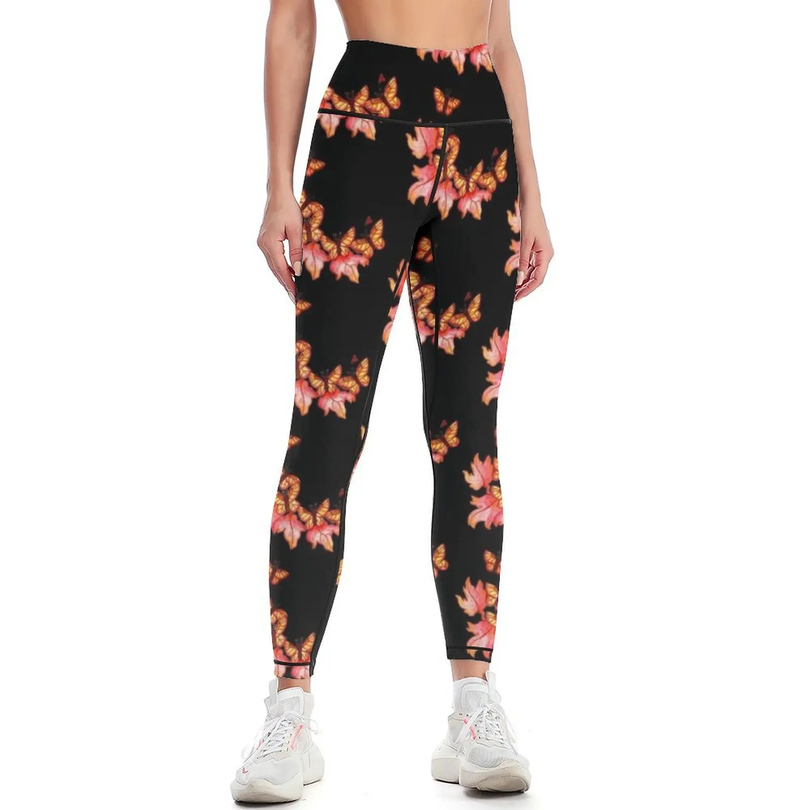 Rosy Maple Moths Leggings workout clothes for sports for gym Womens Leggings