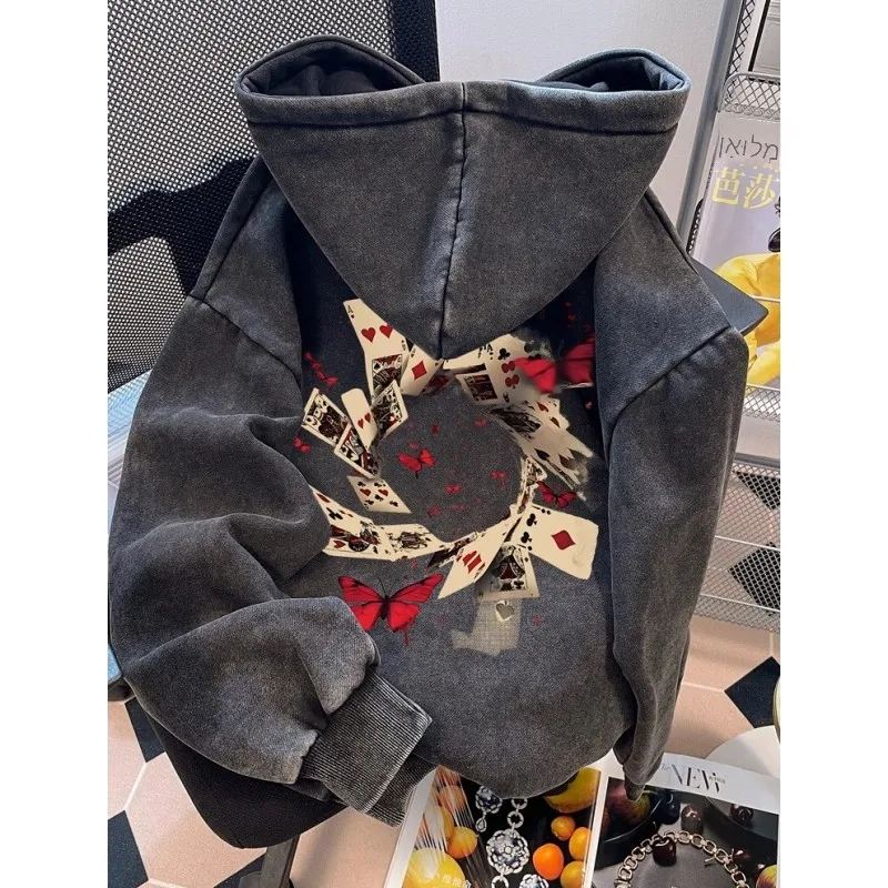 sweat-a-capuche-unisexe-grande-taille-imprime-poker-effet-delave-style-urbain-epais-vintage-printemps-automne-hiver