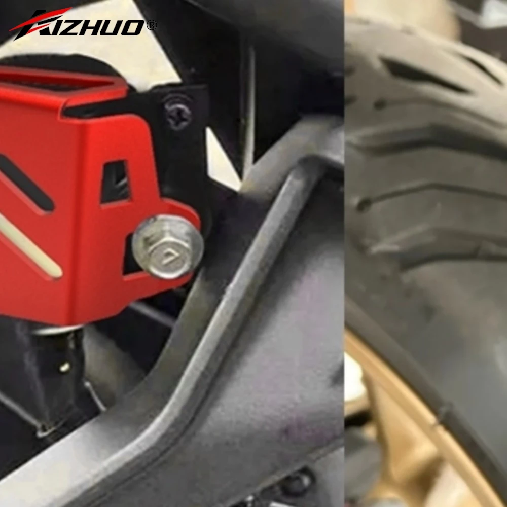 

For Yamaha YZF R3 YZF-R3 2006-2025 2021 2022 2023 2024 Motorcycle Accessories Oil Rear Brake Fluid Tank Reservoir Guard Cover