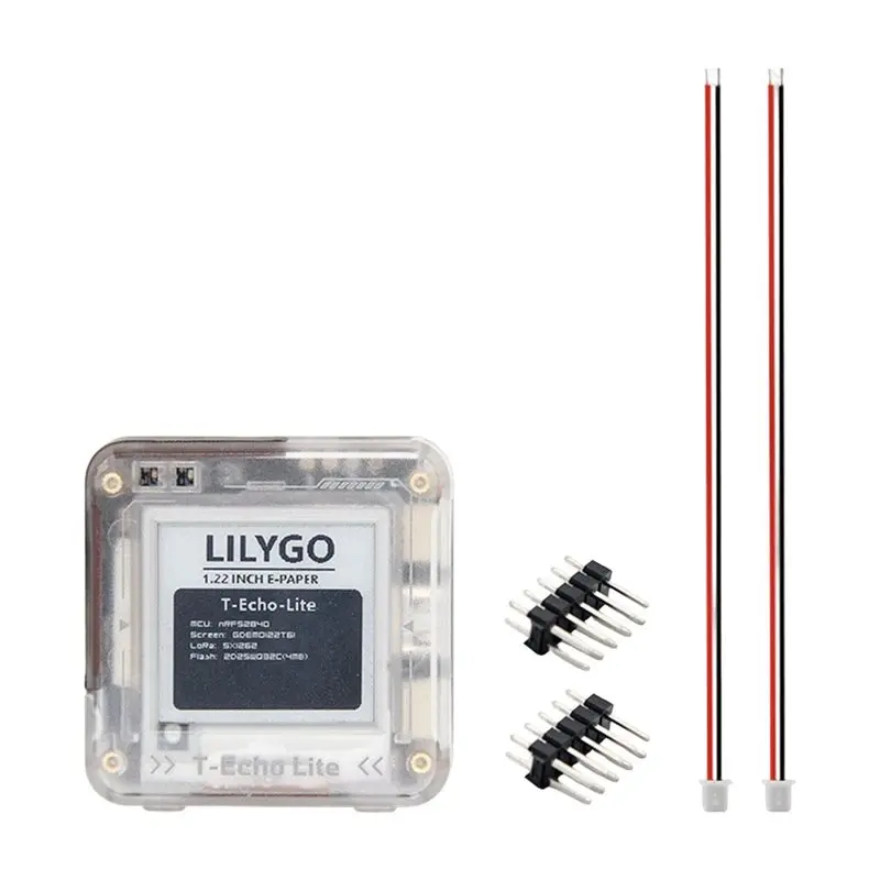 【value-money】modulo-de-consumo-ultrabajo-lilygo-t-echo-lite-placa-de-desarrollo-meshtastic-pantalla-de-papel-electronico-lora-de-122-pulgadas-chip-nrf52840