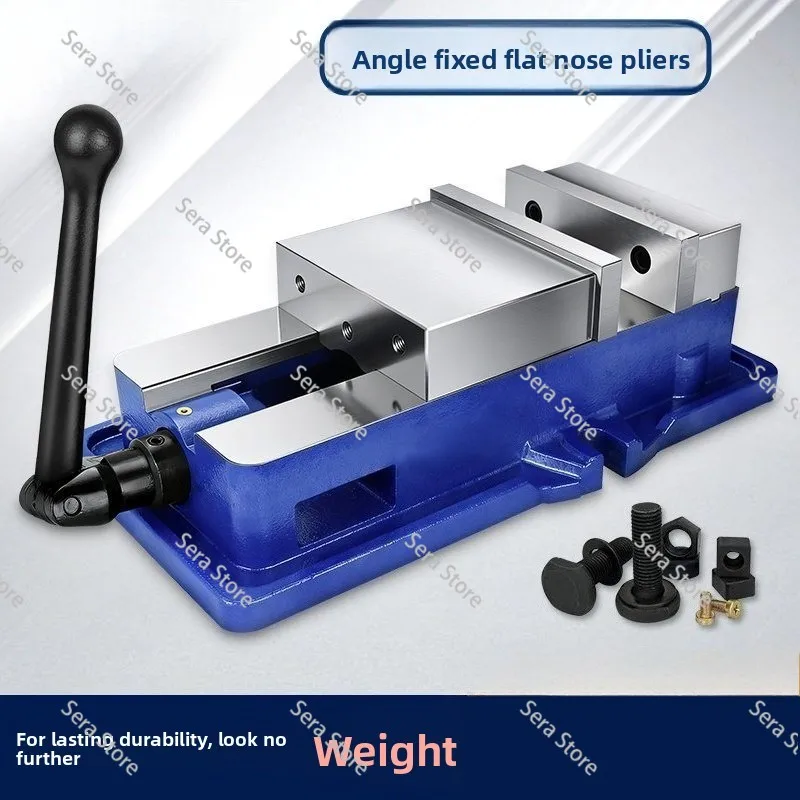 4 Inch Bench Precision Vise Lock Vice Pull-down Milling Drilling Machine Clamp Accurate Lock