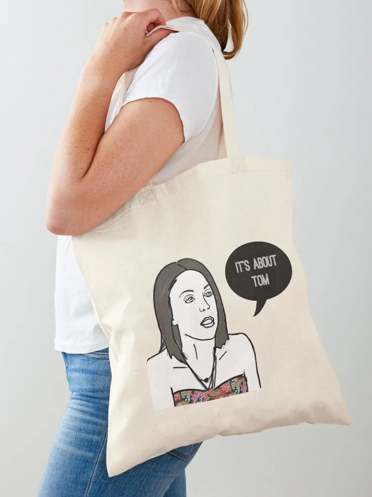 

It's about Tom Tote Bag Big bag women canvas tote bags tote bag men's