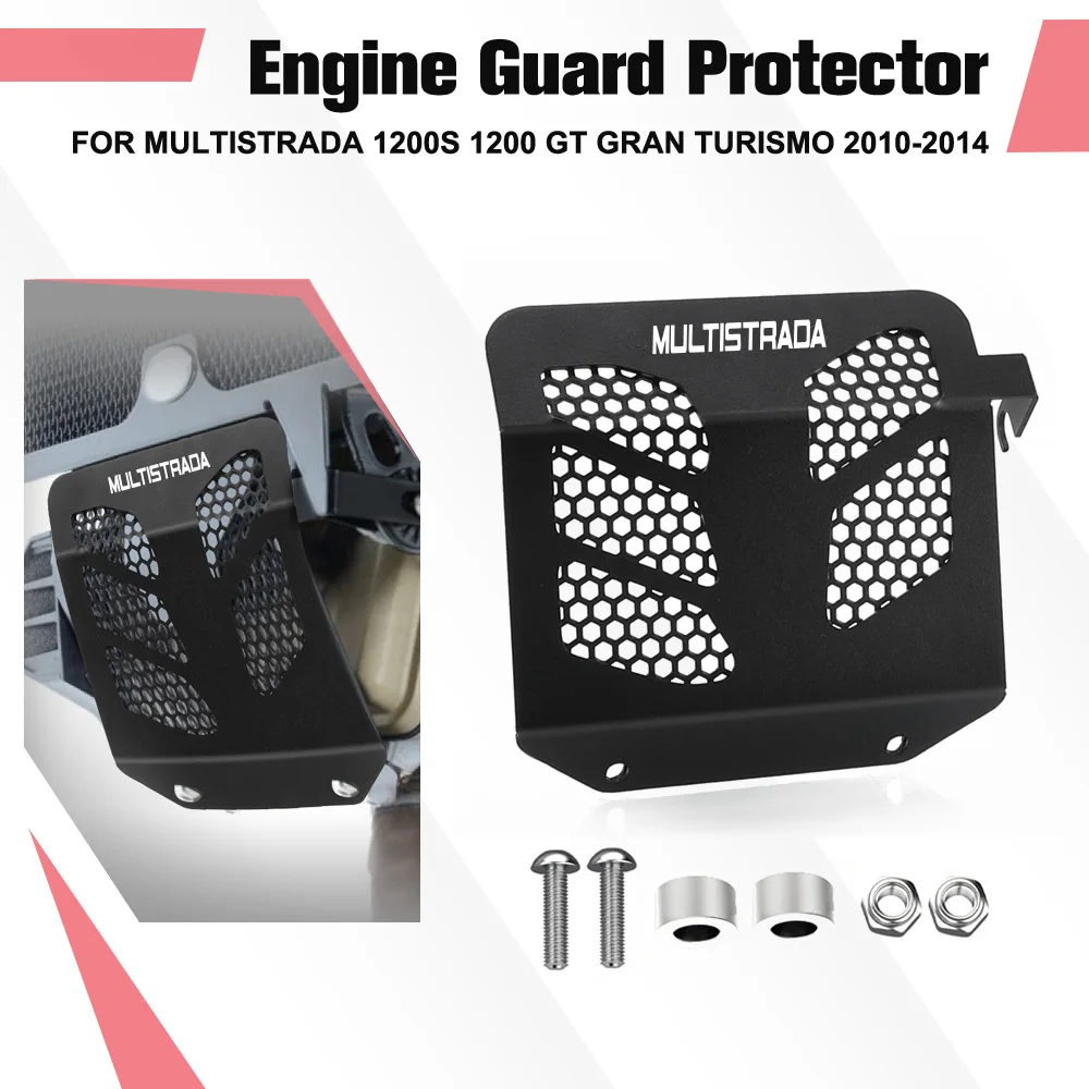 For Ducati Multistrada 1200S 1200GT 1200 S GT Gran Turismo 2010-2014 Motorcycle Engine Base Chassis Protection Cover Skid 2013