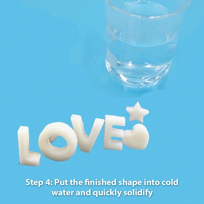 50g/100g Polymorph Thermoplastic Friendly Plastic aka Polycaprolactone Polymorph Pellet DIY Ceramics Tool High Quality