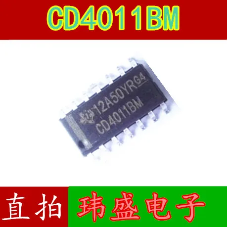 

10 шт. CD4011BM CD4011 SOP14 IC