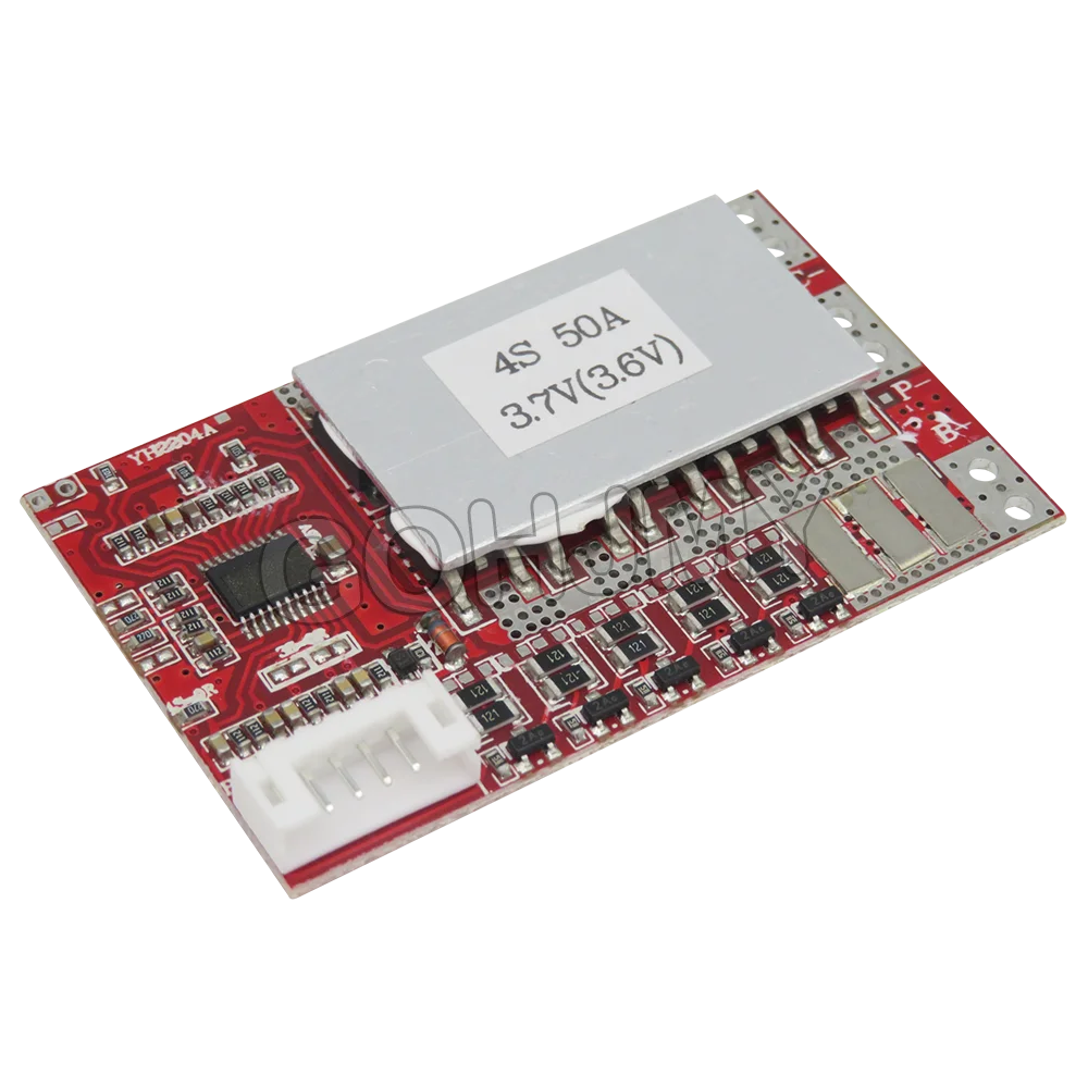 3S 4S 5S 50A BMS Board 3.2V/3.7V Iron Phosphate LiFePO4 Battery BMS 3.2/3.7V 18650 Lithium Battery Protection Board With/Balance