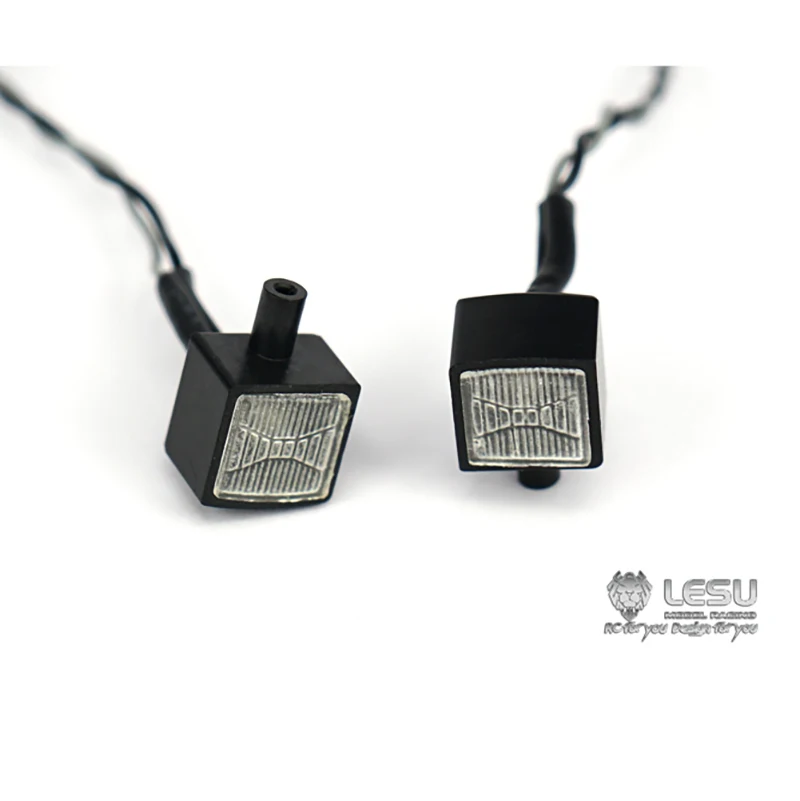 LESU-foco LED para camión Tractor de control remoto, lámpara LED para 1/14, coches de juguete, remolque volquete Tamiyaya Th02579