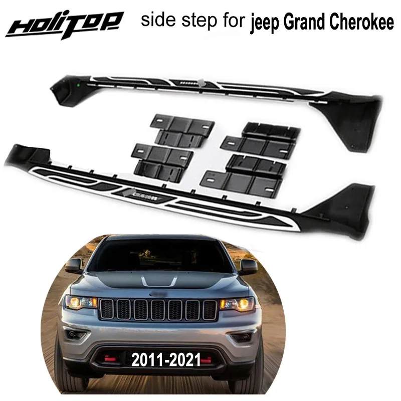 

new arrival running board side step side bar for jeep Grand Cherokee,made by Chinese famous factory,free shiping to Asia.