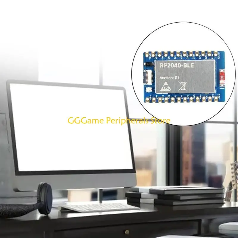 U55B RP2040 لوحة متحكم صغير 14 لوحة تطوير GPIO مع ذاكرة فلاش