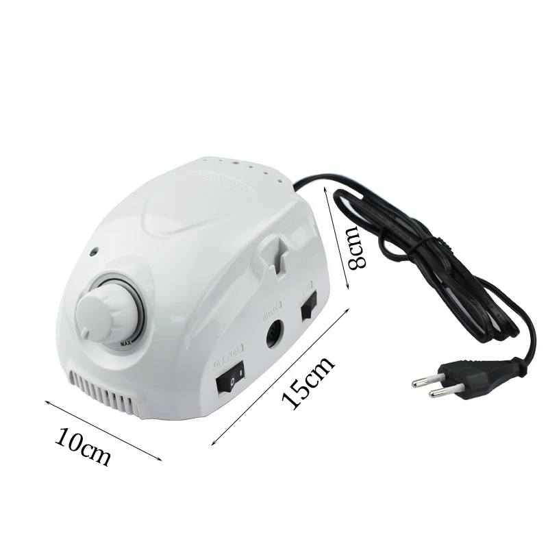 65W Electric Nail Drill for Marathon Engraving & Milling - 35000RPM High-Speed Manicure Machine for Professional Nail Care