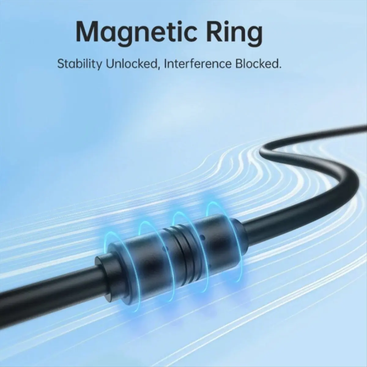 ABIU AMS Panda Cable 4 Pins Kit Male to Male Panda AMS Cable with Magnetic Ring for Bambu Lab P1P P1S X1C H2D A1 A1 Mini