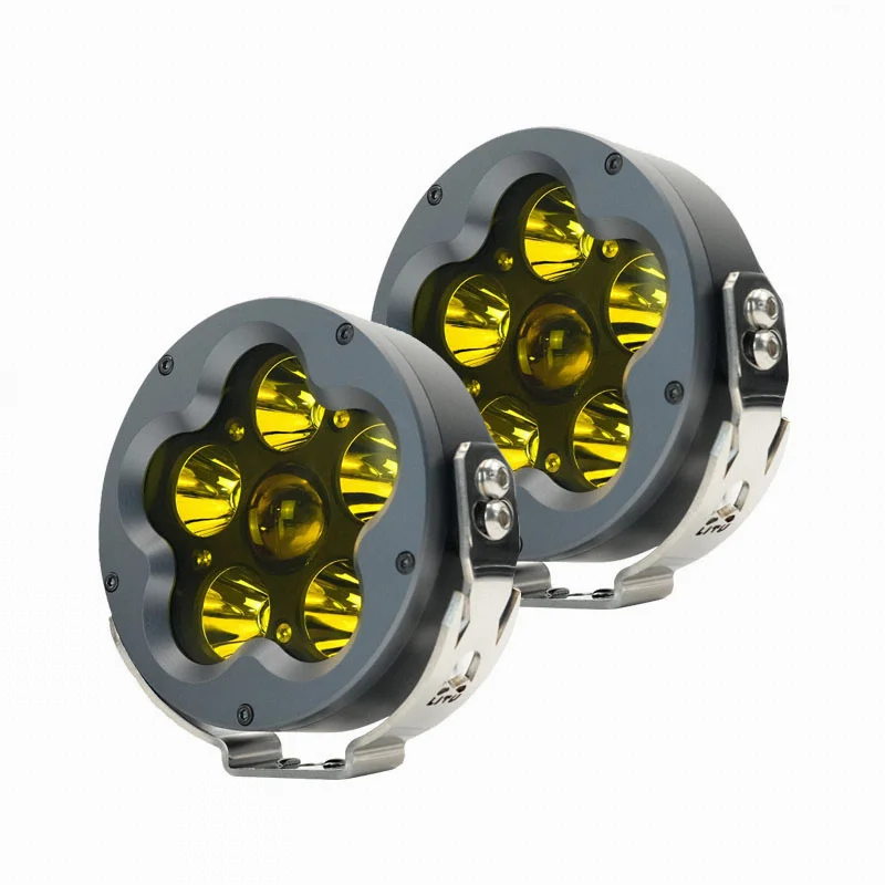 High Bright 5 Inch 120w Auto LED Work Lamps 4X4 Off Road Driving Lighting Bar Spotlight Headlights for Vehicle Truck