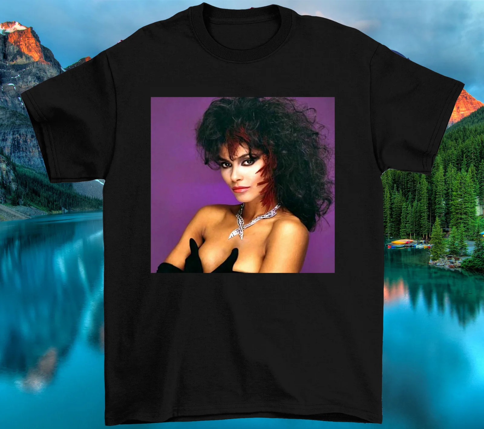 Vanity Denise Katrina Matthews Sexy T Shirt Cotton Size S M L 234XL NL586