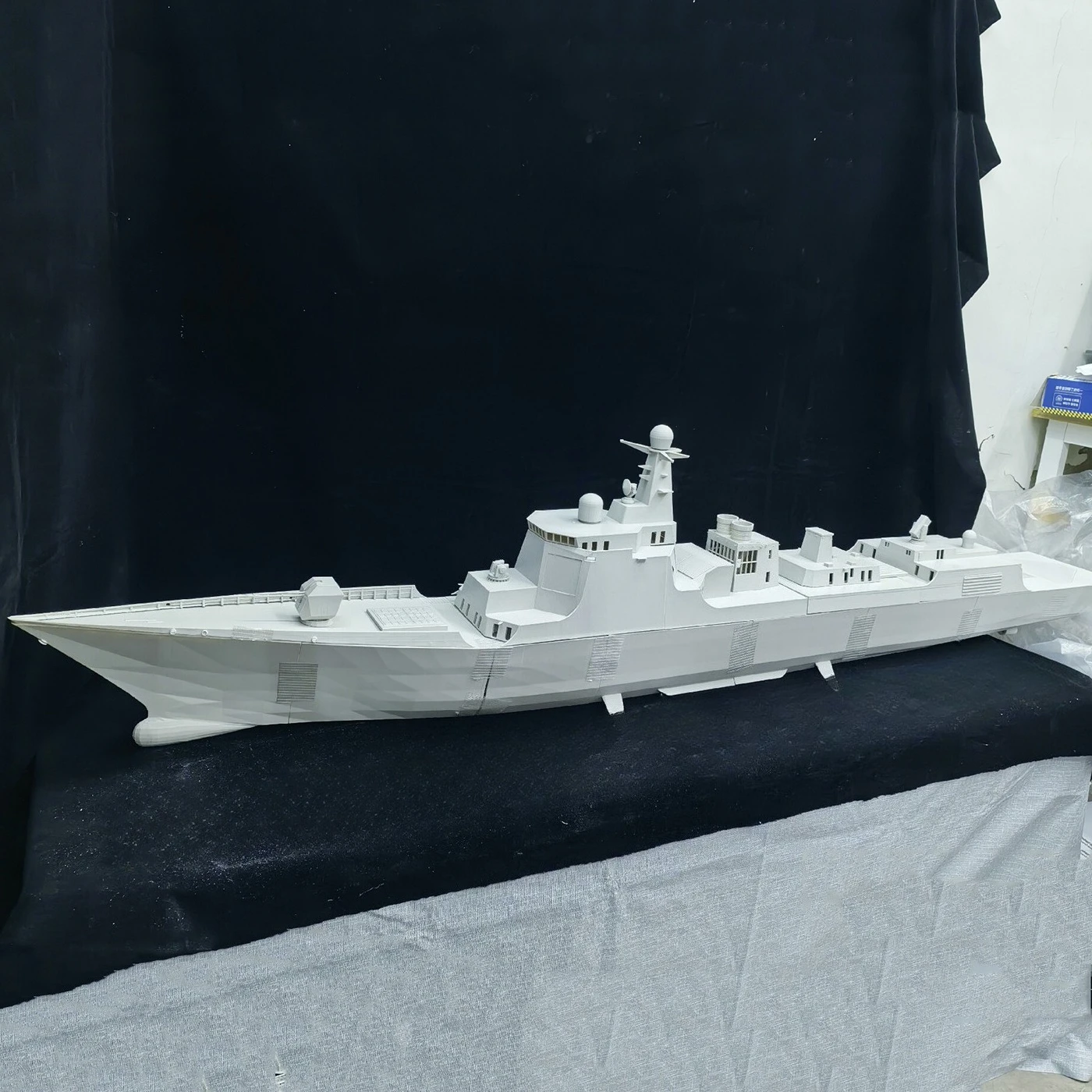 1/100 RCボート 160cm シミュレーション 052DL駆逐艦 ラジコン船 高精度3Dプリント RC船 模型キット 船のおもちゃ