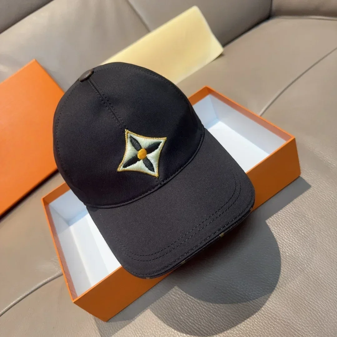 

Luxury Lseries Baseball Cap 100% Cotton Sunscreen Hat Peaked Cap Perfect Gift UNISEX Decoration Four Seasons Tide Brand Decorate