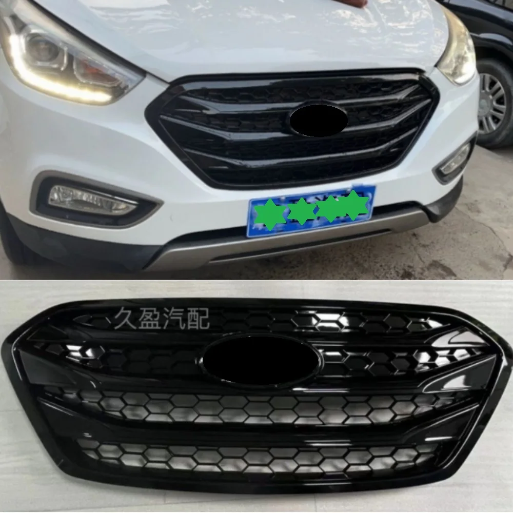 

Bright black front bumper grille For Hyundai IX35 2013-2015