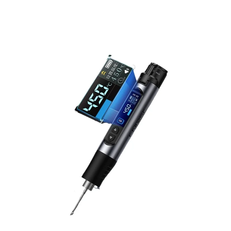 Cordless Constant Temperature Soldering Iron Portable Rechargeable Soldering Pen for Home Electronic Maintenance Repair