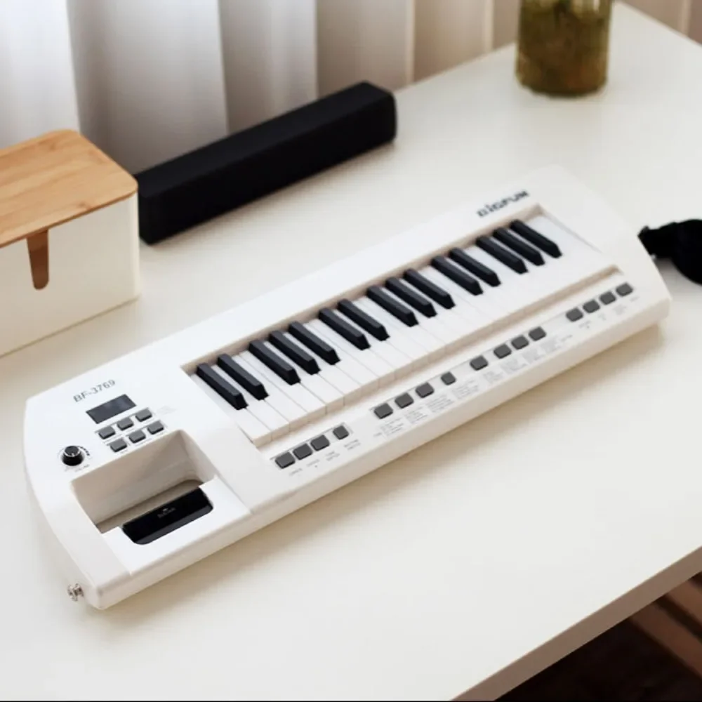 Electronic Organ Adult 37-key Keyboard Beginner Exercise Flexible Electronic Piano Guitar Performance Electric Instrument