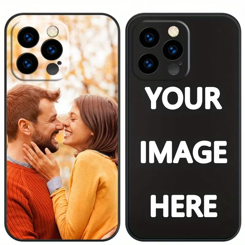Case For iPhone 18 17 Air 16 15 14 Plus 13 12 Mini 11 Pro Max DIY Customized Photo Phone Cover For Family Friend Halloween Gift