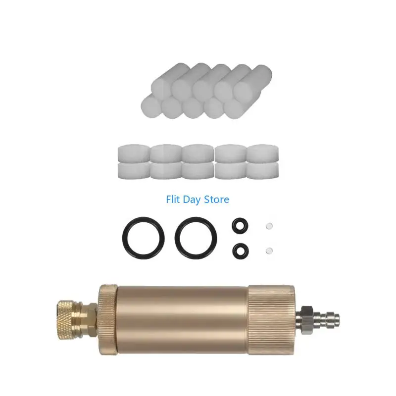 F92C Industrial Double Chamber Pressure Separators with Quick Connection Fittings 30MPa Capacity for Underwater Diving Use