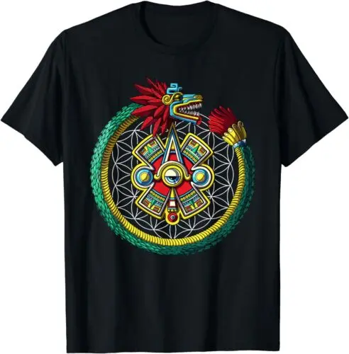 

Quetzalcoatl Feathered Serpent Aztec God Mayan Best T-Shirt S-5xl