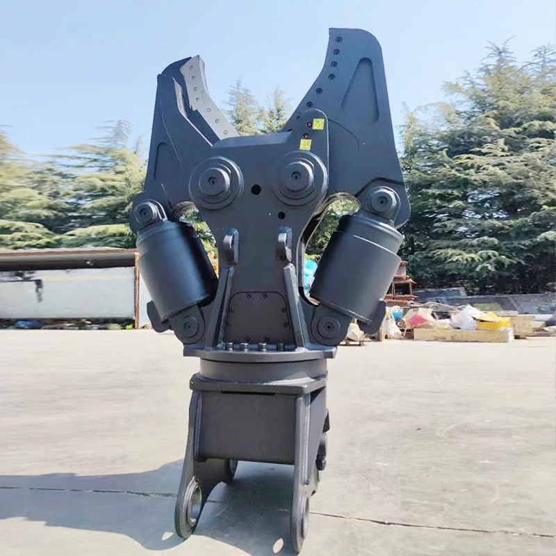 Customized Hydraulic Shear Dual Cylinder Synchronous Drive for Scrap Yard Processing Auto Dismantling Shipyard Demolition Work