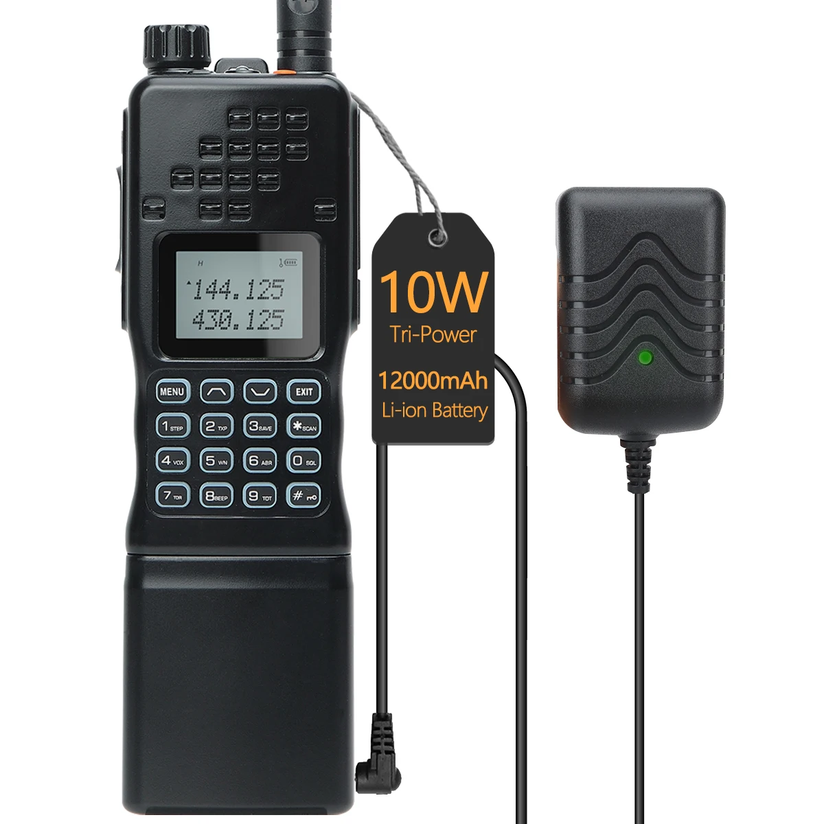 

Baofeng AR-152 15W Powerful 12000mAh Battery Tactial Walkie Talkie AN /PRC-152 Dual Band Transceiver Hunting Two way Radio